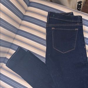 J brand dark jeans. Wore once. Like new!